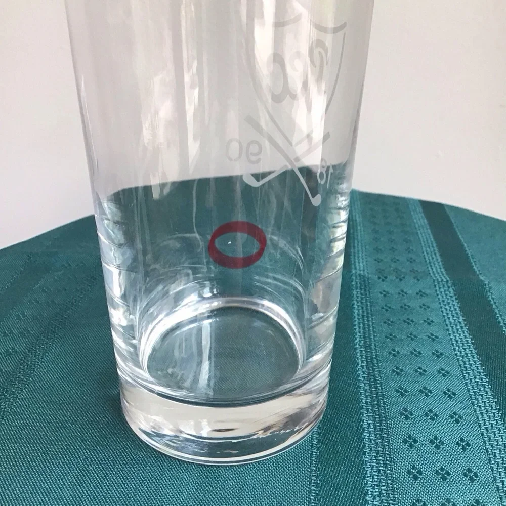 Plainfield Country Club Bar Drinking Glasses 4 Swag Golf Course New Jersey Set‎